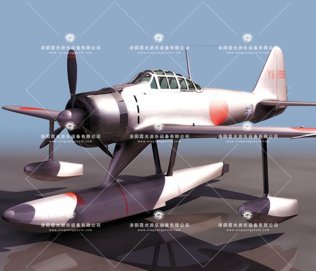 南林乡3D模型飞机_